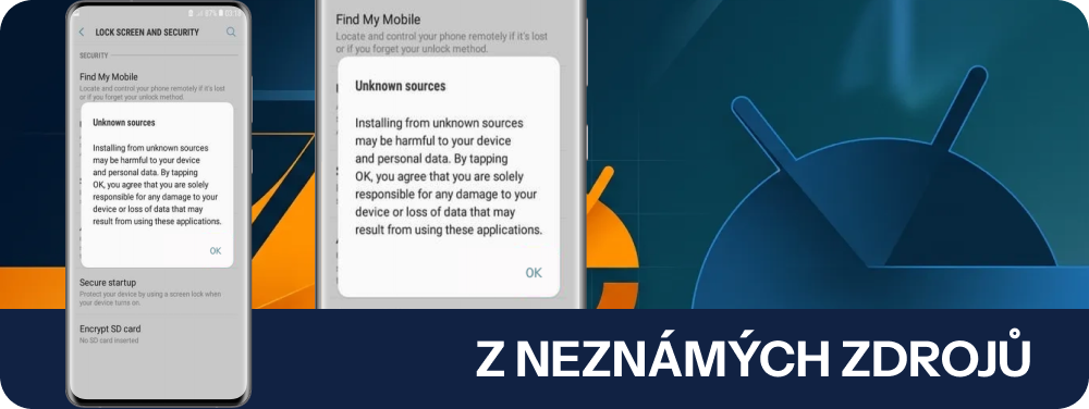 Povolit instalaci z neznámých zdrojů pro Mostbet