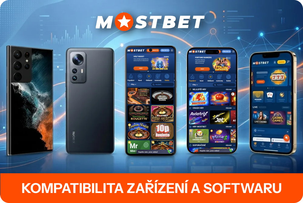 Mostbet aplikace funguje na širokém spektru mobilních zařízeních dostupných