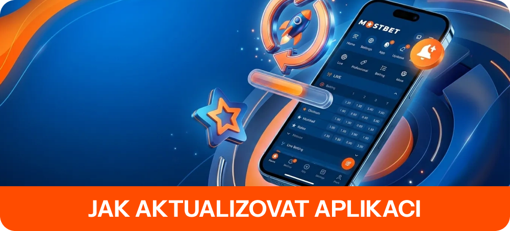 Pravidelná aktualizace aplikace přináší opravy chyb Mostbet