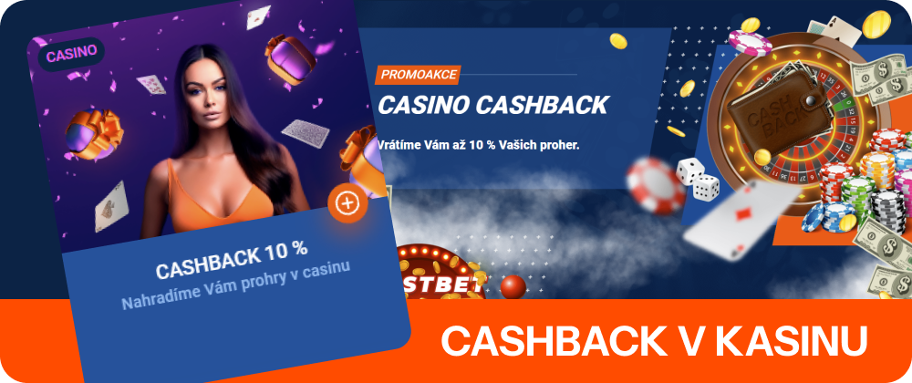 Věrnostní program na účtu vyplácí cashback podle toho Mostbet