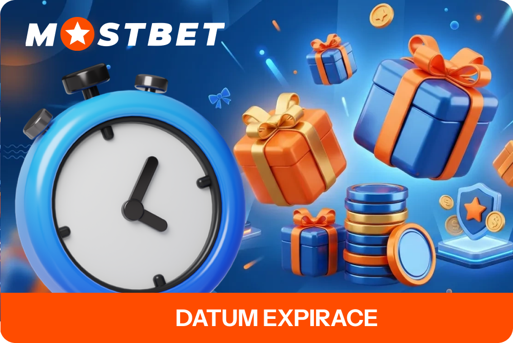 Bonusy a promo akce u Mostbet mají časové limity