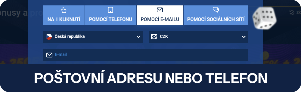 Zadejte svou e-mailovou adresu nebo telefonní číslo Mostbet