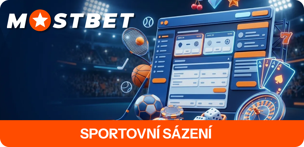 Mostbet Česká republika se zaměřuje na fotbal, hokej, tenis, basketbal