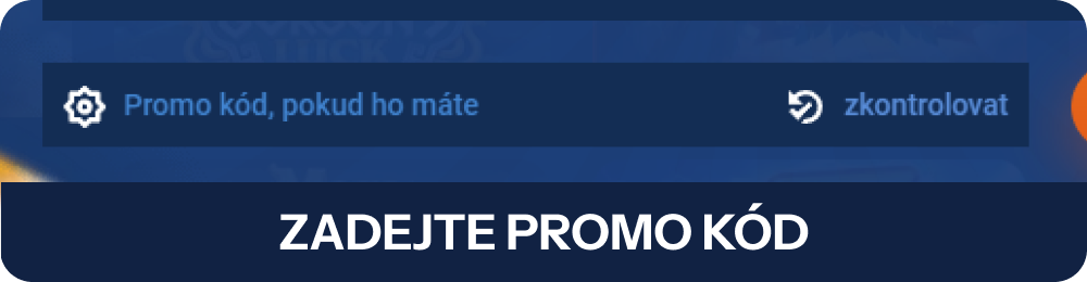 Zadejte propagační kód Mostbet