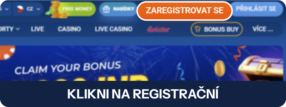 Mostbet klikni na registrační tlačítko v pravém horním rohu