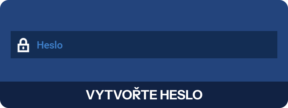 Vytvořte heslo Mostbet