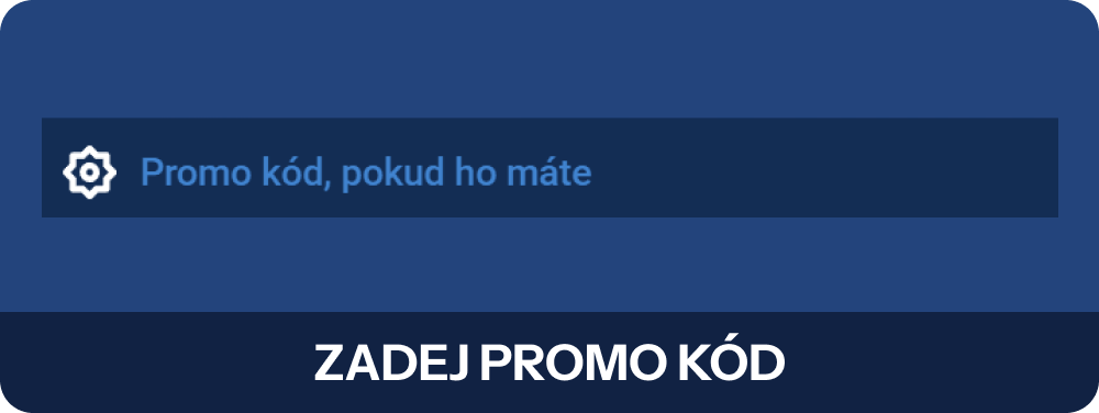 Zadej promo kód Mostbet